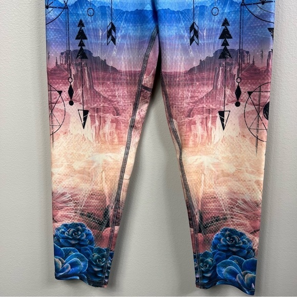 EVOLUTION and Creation Active wear capris yoga pants Sz M - Picture 5 of 5